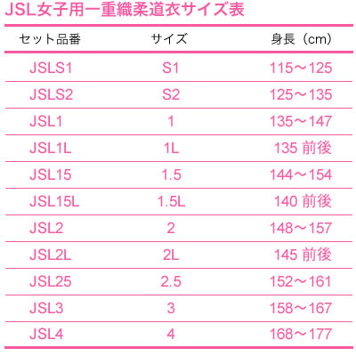 jsl-size